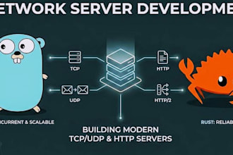 build a high performance tcp or udp or http server