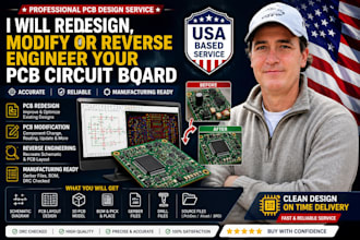 redesign, modify or reverse engineer your pcb circuit board