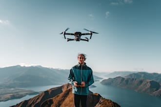 capture high quality 4k drone video and photo for any project