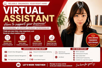 your virtual assistant in japan for research and japanese support
