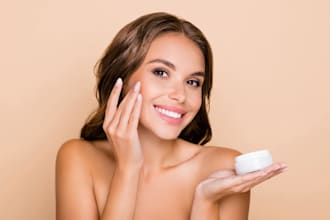 design skincare shopify store beauty website