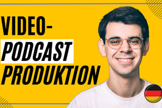 edit and produce your german video podcast