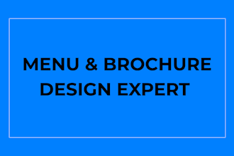do menu design food package design brochure design