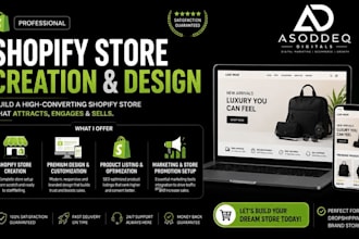 shopify dropshipping store designer