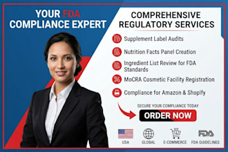 audit your nutrition and supplement facts labels for compliance