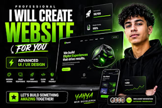 create the best website that you prefer