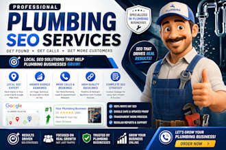 provide complete SEO for plumbing company website
