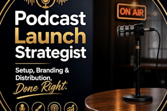 be your podcast launch strategist from idea to publish