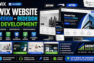 wix website design wix website redesign wix website development
