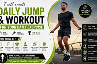 plan jump and exercise for you daily
