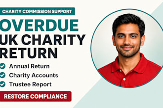 prepare and file your overdue UK charity annual return and accounts