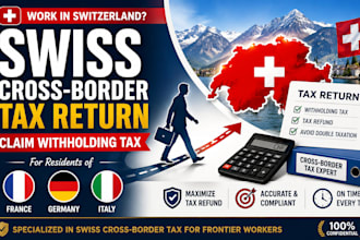 file swiss cross border worker tax return for france germany italy to claim wht
