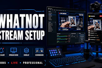 set up your whatnot stream with obs studio
