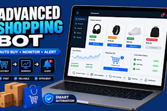 build an auto buying bot, shopping bot or purchase automation
