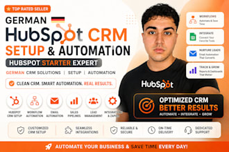 set german hubspot CRM german crm german hubspot CRM automation hubspot starter
