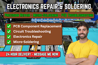 provide expert electronics repair, soldering and micro soldering services
