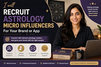 recruit micro influencers for your astrology brand or app
