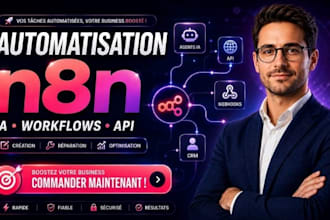 automatisation n8n, n8n agent ai, workflow n8n, automatisation ai n8n, n8n api