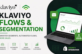 setup klaviyo email flows and segmentation for businesses