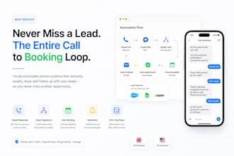 build a twilio SMS workflow that qualifies leads and books into your calendar