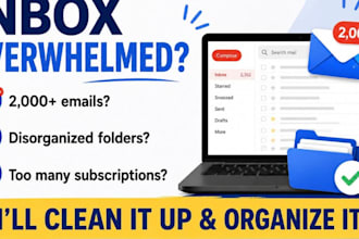 clean organize and declutter your email inbox