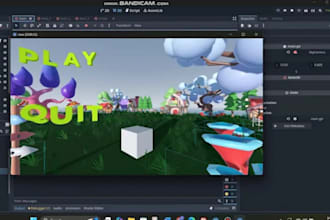 develop 2d 3d godot game, browser, web game, godot mobile game development