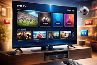 offer m3u playlist, restream, live tv app, 8k server with panel