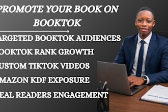 promote your book with engaging booktok content and tiktok marketing
