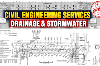 civil engineer, city permit, drainage, stormwater, hydrology, hydraulic engineer
