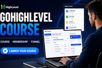 do gohighlevel course setup gohighlevel membership site funnel and setup ghl CRM
