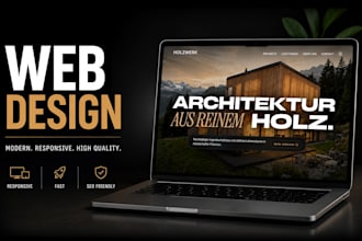design a high converting premium website for your business