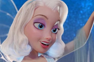 3d stylized character, unique hairstyle,outfits, facial lipsync rigged animation