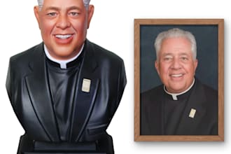 make 3d model design from your photos for 3d printing