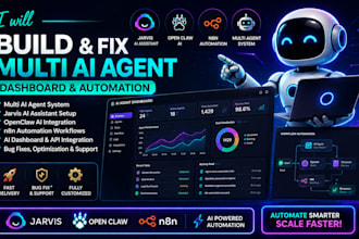 build fix multi ai agent jarvis ai assistant claude code openclaw n8n automation