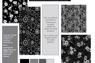 design seamless patterns for textile fabric prints