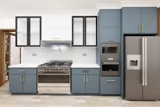 design custom cabinets, wardrobes, furniture and media walls