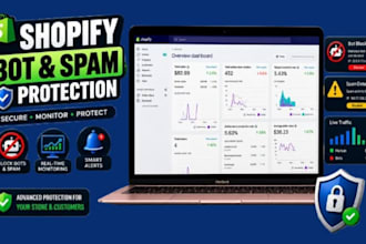 protect your shopify store from bad bots and spam