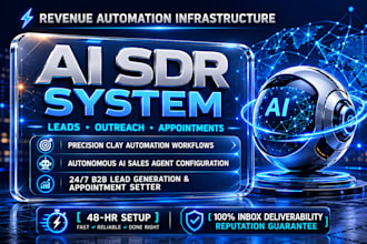 engineer ai sdr clay automation b2b lead generation ai sales agent outbound bot