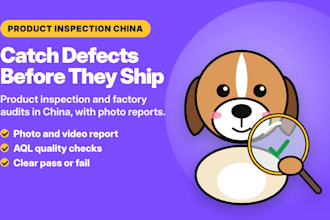 do product inspection and factory audit in china before shipment