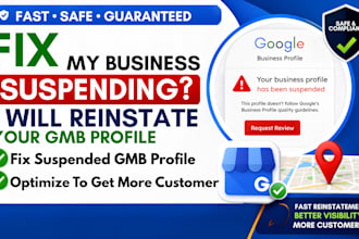 fix google my business suspended gmb reinstate my business profile suspension