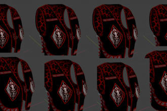 create custom fivem kuttes mc vest mc flag biker clothing mc badana