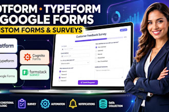 create jotform typeform google form cognito form surveys formstack survey