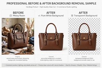 remove background to white and transparent for amazon