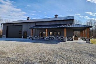 design barndominium and pole barn house plans and renderings