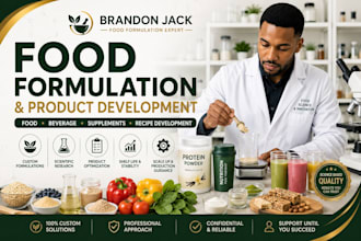 do food formulation and product development