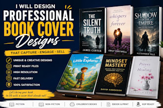 do book cover design, ebook cover design kindle cover, amazon kdp book cover