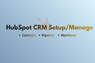 setup and configure hubspot crm setup