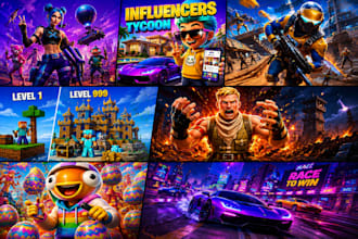 custom 3d fortnite thumbnail youtube gaming thumbnail high ctr fortnite map