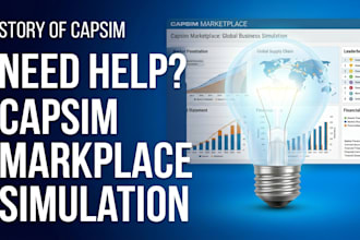 help market place business simulation strategy  and analysis
