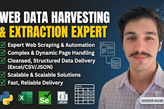 build a custom python web scraper for data extraction